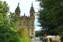 Wallfahrtskirche Vierzehnheiligen,private Wallfahrt am 3.Okt.2009.Von Breitbrunn aus gestartet,ca.40 km