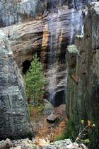 In den Kobaltgruben von Haugfoss; 08.11.2009