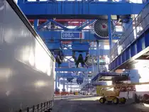 aufgenommen dirkt an Tirminal-Burchardkai in Hamburg
entstand bei einer anlieferung dirkt am kai