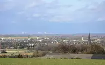 Eifelblick Richtung Norden - �ber Euskirchen, im Hintergrund K�ln-H�rth - 03.12.2009