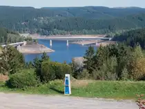 Der Okerstausee im Harz.