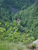 Blick ins Bodetal, vom Hexentanzplatz.