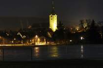 An der  Eiswiese  in Ebern.Heisst tats�chlich so,nicht nur,wenn es gefroren ist.