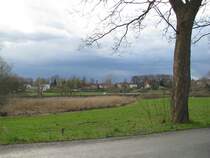 Bahnstrecke Schwerin - Wismar im Dorf Mecklenburg (NWM) Ostern 2010