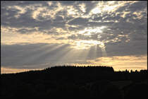 SAUERLAND... Hier bei Valbert/Meinerzhagen am Abend des 09.07.2010.