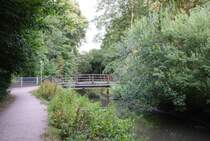 Br�cke �ber die M�hlenau (Rellau), am 18.07.2010