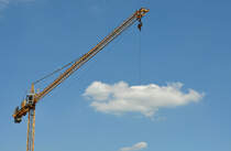 Wolkenkran, so wird in Bonn mit der Natur gearbeitet - 18.07.2010