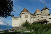 Eine etwas andere Sicht auf's Ch�teau de Chillon.
(04.08.2010)