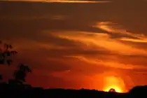 Der Himmel brennt
Sonnenuntergang in Lichtenfels