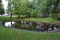 Aligser Dorfteich im Sommer &acute;10.