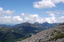 Alpenpanorama von der Rhonenspitze aus gesehen (III) ...

