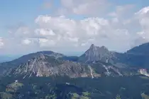 Alpenpanorama von der Rhonenspitze aus gesehen (VI) ...

