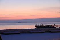 21.12.2010: Morgenstimmung am Sandwall in Wyk auf F�hr