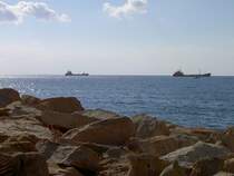 Zypern, Kolpos Strand bei Larnaka (14.11.2006)