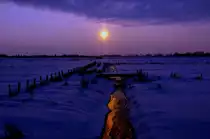 Heiligenstedten bei Itzehoe Kreis Steinburg
2010 Winter Abendstimmung