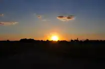 Und noch ein Sonnenuntergang bei Euskirchen - 14.05.2011