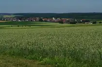 Ausblick auf Setzingen im Alb Donau Kreis (28.06.2011)