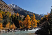 Im Val Roseg w�hrend Wanderung, 12. Okt. 2010, 14:44