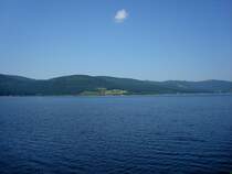 Blick �ber den Schluchsee, gr��ter See im Schwarzwald, Juni 2010