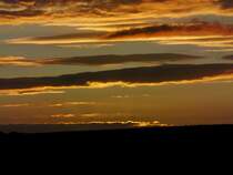 Sch�ne Abendstimmung bei Bischwind a.R., aufgenommen am 9.8.2011