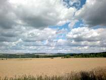 Ein sch�ner Blick am 29.08.2011 richtung Triebes