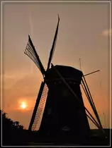 Niederl�ndischer Sonnenuntergang am 02.09.2011.