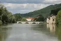 Der Doubs in Saint-Hippolyte 29.08.2010