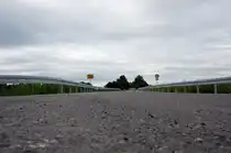 Bodenperspektive einer Stra�e Richtung Burgau
23.09.2011