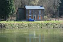 Ein Schleusenhaus an der Meuse; 24.03.2012