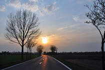 D�mmerung in der Voreifel bei Euskirchen - 03.04.2012