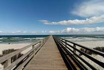 Seebr�cke am Sch�nberger Strand im Sp�tsommer ´07.