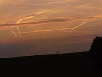 Abendhimmel am 30.5.2012 in der Nhe von Hohnhausen