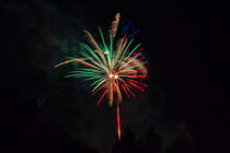 Zum Abschluss des Floriansfestes der FF Torgelow gab es, wie in den Jahren zuvor, ein grosses Feuerwerk. - Bilder von 2011 & 2012