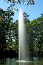 Staufen, die Font�ne im Stadtteich, Sept.2012