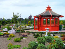 Neu angelegter Bereich im Botanischen Garten Christiansberg. - Sep. 2012