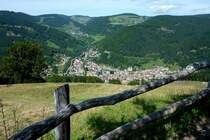Blick vom Hasenhorn auf Todtnau im S�dschwarzwald, Aug.2012