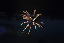 Feuerwerk der Stadt Torgelow zum Abschluss der Festtage im Juli 2010.