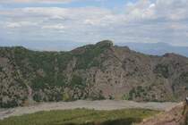 Der Lavastrom vom Ausbruch von 1944.