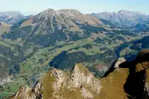 Blick vom Le Chamossaire; 19.10.2013