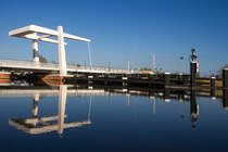 Peeneklappbrücke in Loitz. - 22.04.2015