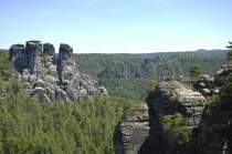 Nationalpark Sächsische Schweiz - Basteigebiet.

Aufnahmedatum: 7. Juni 2014.