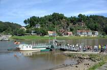 An der Elbe bei Bad Schandau, Sächsische Schweiz.

Aufnahmedatum: 7. Juni 2014.