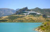Zahara de la Sierra, Andalusien. Aufnahmedatum: 15. Juli 2014.