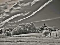 Schnbichl bei Freising im Hochsommer 