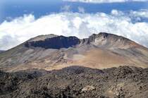 Im Monument Natural del Teide. Vulkan Pico Viejo. Aufnahme: Oktober 2008.