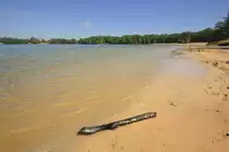 Het Blauwe Meer (Blauer See) westlich von Beilen in den Niederlanden. Aufnahme: Mai 2011.