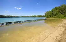 Het Blauwe Meer (Blauer See) westlich von Beilen in den Niederlanden. Aufnahme: Mai 2011.