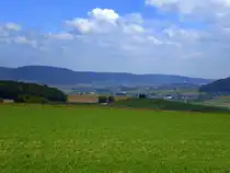 Landschaft im Klettgau an der Grenze zur Schweiz, Sept.2015