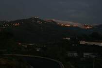 Die Nacht senkt sich ber Torchiara.