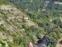 Saale bei Bad Kösen am 25.07.2015